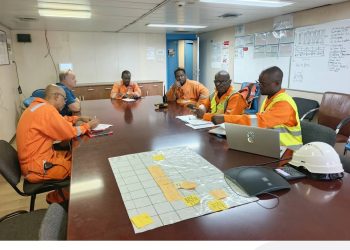 Sécurité des hélistations : inspection des installations de Totalenergies ep Gabon à Port-Gentil